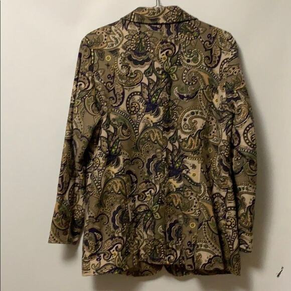 COLDWATER CREEK BEAUTIFUL PAISLEY JACKET S… - Picture 5 of 7